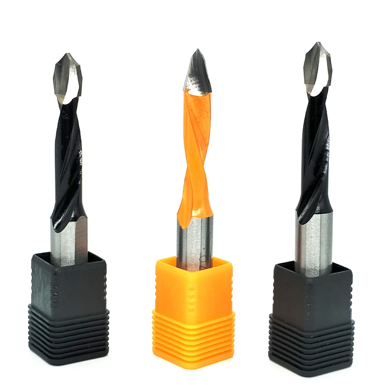 1pc Tungsten Carbide Alloy Drill Bit Woodworking Through Hole Drill CNC Router Bit Drill Resistant Dia.5-10mm Hole Making Drill
1pc Tungsten Carbide Alloy Drill Bit Woodworking Through Hole Drill CNC Router Bit Drill Resistant Dia.5-10mm Hole Making Drill