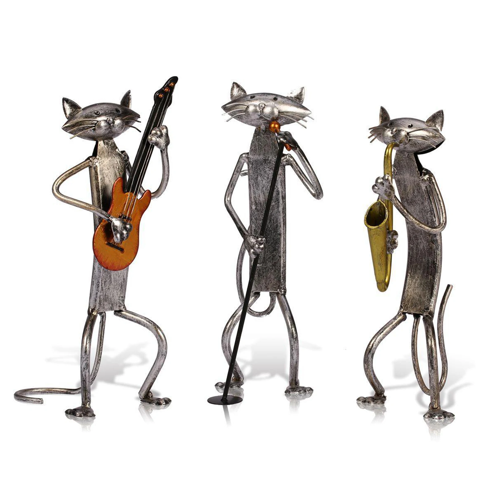 Metal Sculpture Cat Figurine Gifts for Thanksgiving/Christmas Statue Ornament Crafts Home Decor
Metal Sculpture Cat Figurine Gifts for Thanksgiving/Christmas Statue Ornament Crafts Home Decor