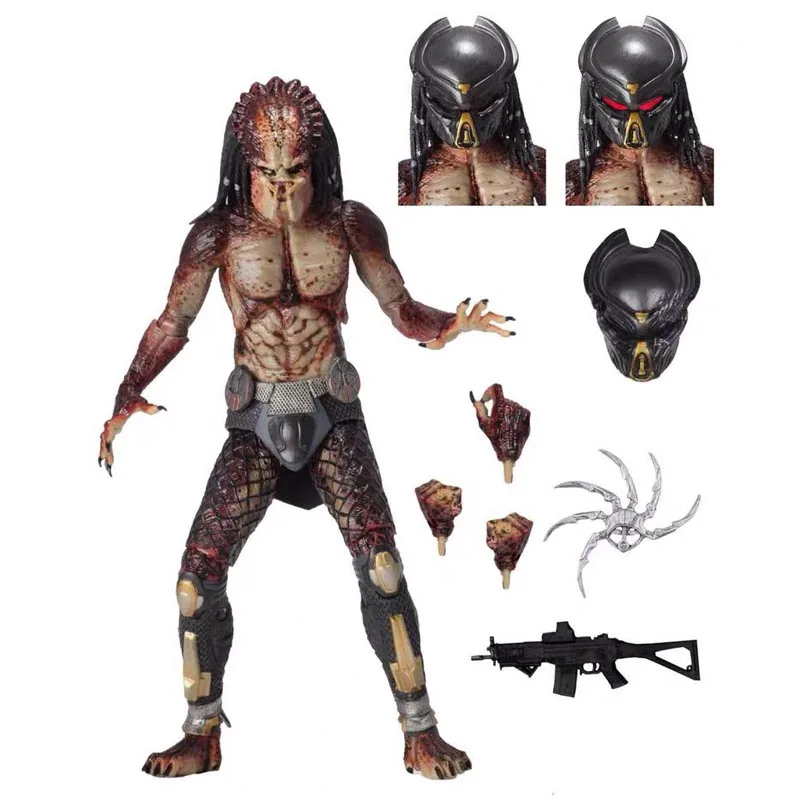 Genuine NECA 51581 Predator 2018 Jagged Fugitive Final Version 7-inch Action Figure Ornaments Christmas Present Model Toys
Genuine NECA 51581 Predator 2018 Jagged Fugitive Final Version 7-inch Action Figure Ornaments Christmas Present Model Toys
