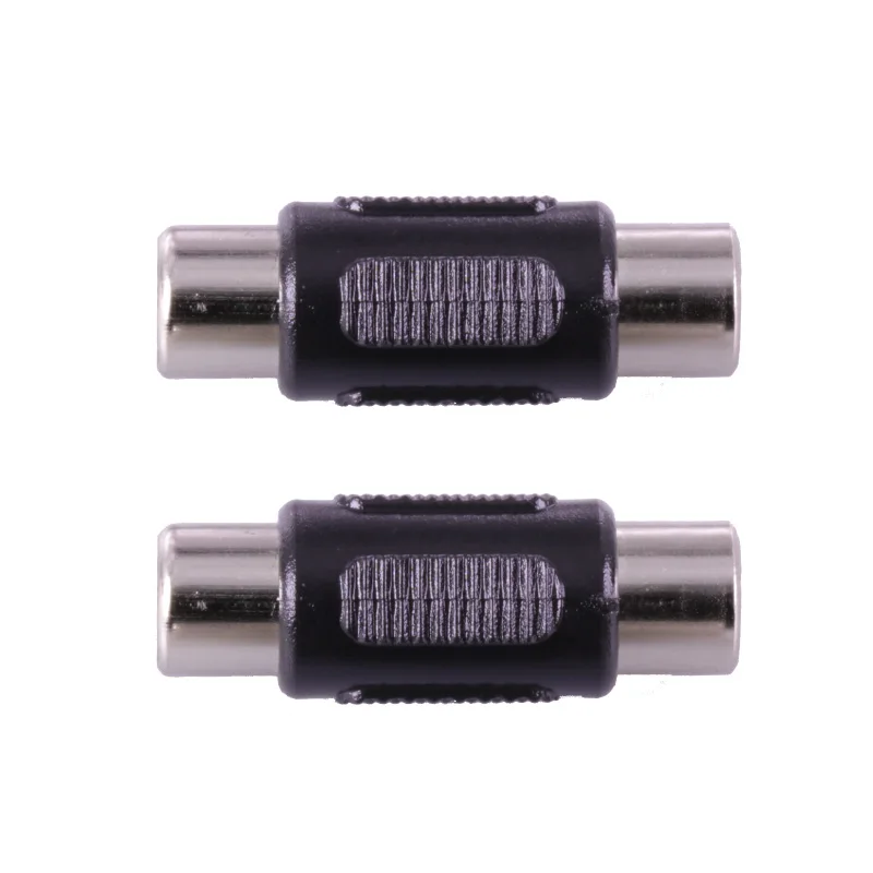 100pcs/lot Straight RCA Female to Female Connector Dual RCA Jack Socket Audio Adapter Nickel Plated Wire Connector
100pcs/lot Straight RCA Female to Female Connector Dual RCA Jack Socket Audio Adapter Nickel Plated Wire Connector