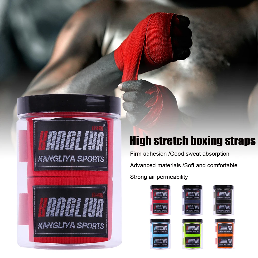 Boxing Handwraps Elastic Breathable Hand Wraps Wrist Hand Protection Bandages for Boxing Kickboxing Muay Thai MMA
Boxing Handwraps Elastic Breathable Hand Wraps Wrist Hand Protection Bandages for Boxing Kickboxing Muay Thai MMA