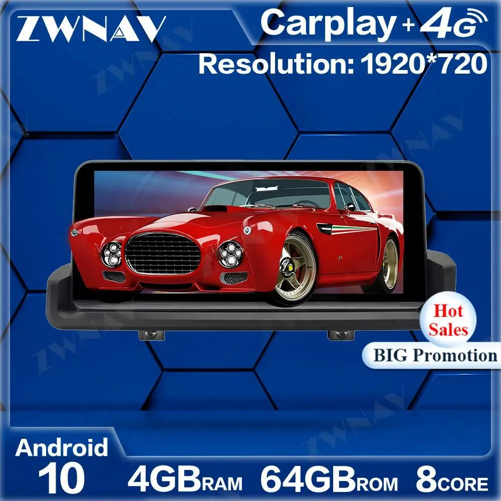 4+64G Android 10.0 Car Multimedia Player For BMW 3 Series E90 E91 E92 E93 2005-2012 GPS Radio navi stereo Touch screen head unit
4+64G Android 10.0 Car Multimedia Player For BMW 3 Series E90 E91 E92 E93 2005-2012 GPS Radio navi stereo Touch screen head unit