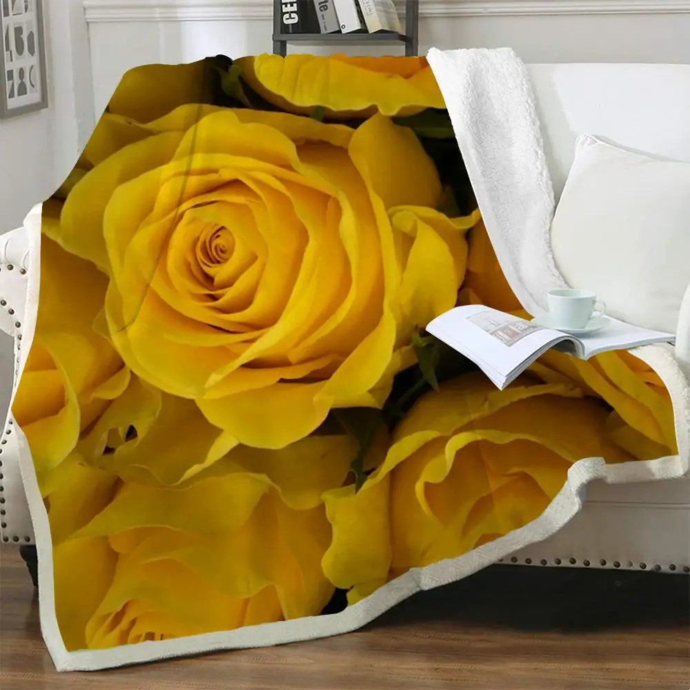 NKNK Flowers Blanket Yellow 3D Print Art Bedspread For Bed Retro Bedding Throw Sherpa Blanket Animal High Quality Pattern Warm
NKNK Flowers Blanket Yellow 3D Print Art Bedspread For Bed Retro Bedding Throw Sherpa Blanket Animal High Quality Pattern Warm