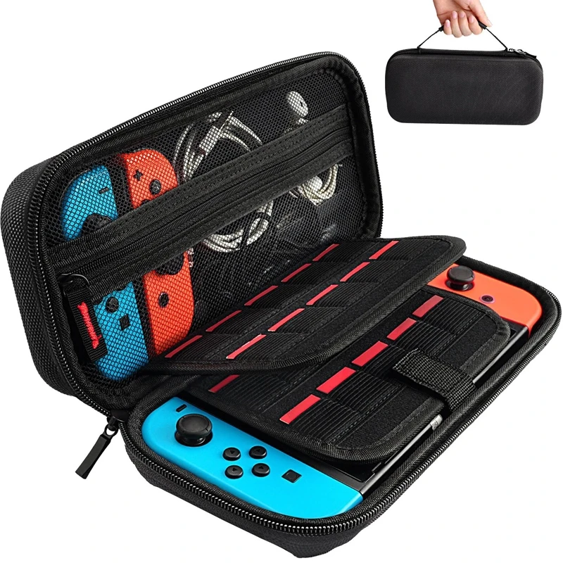 Nintend Switch Carrying Case,20 Games Cartridges Protective Hard Shell Travel Carrying Case Accessories
Nintend Switch Carrying Case,20 Games Cartridges Protective Hard Shell Travel Carrying Case Accessories