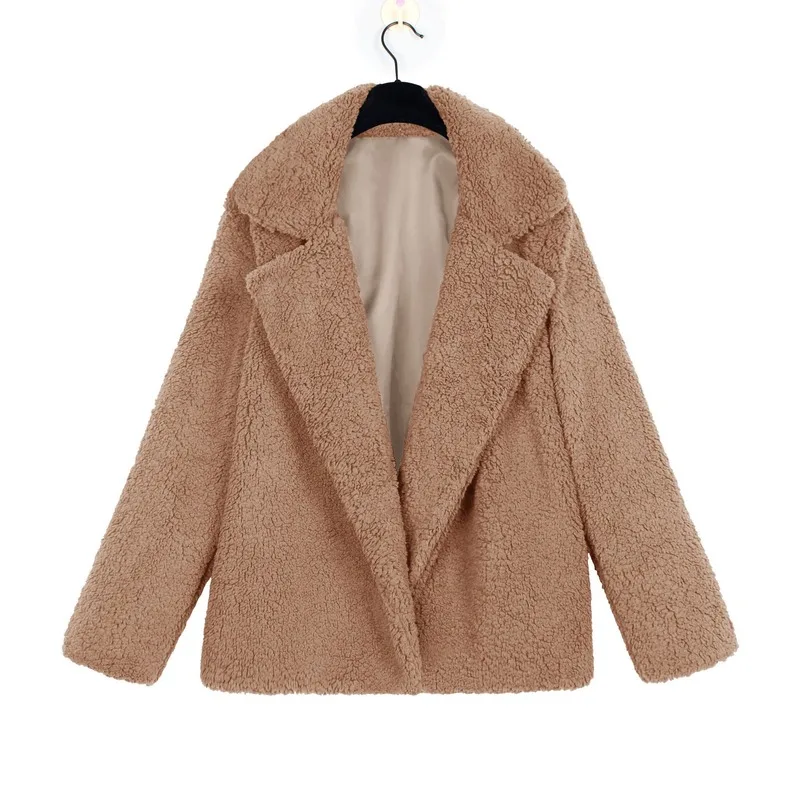 Mazefeng Women Faux Fur Jacket Fluffy Teddy Fleece Fake Fur Coat Zip Pocket Long Sleeve Casual Streetwear Winter Manteau Femme
Mazefeng Women Faux Fur Jacket Fluffy Teddy Fleece Fake Fur Coat Zip Pocket Long Sleeve Casual Streetwear Winter Manteau Femme