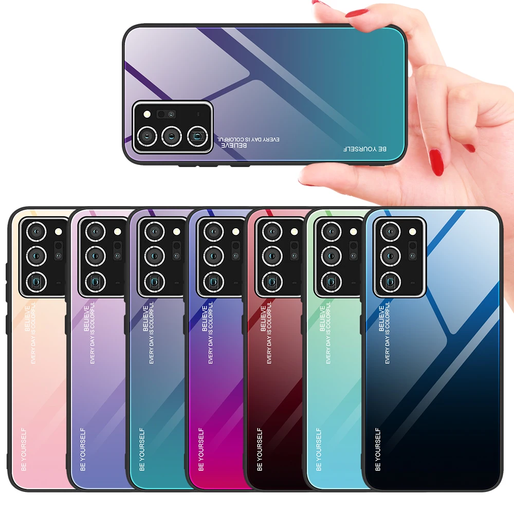 Tempered Glass Case For Samsung Note 20 Ultra Case Gradient Cover For Samsung Galaxy Note 20 Case For Samsung S20 Ultra Cover
Tempered Glass Case For Samsung Note 20 Ultra Case Gradient Cover For Samsung Galaxy Note 20 Case For Samsung S20 Ultra Cover