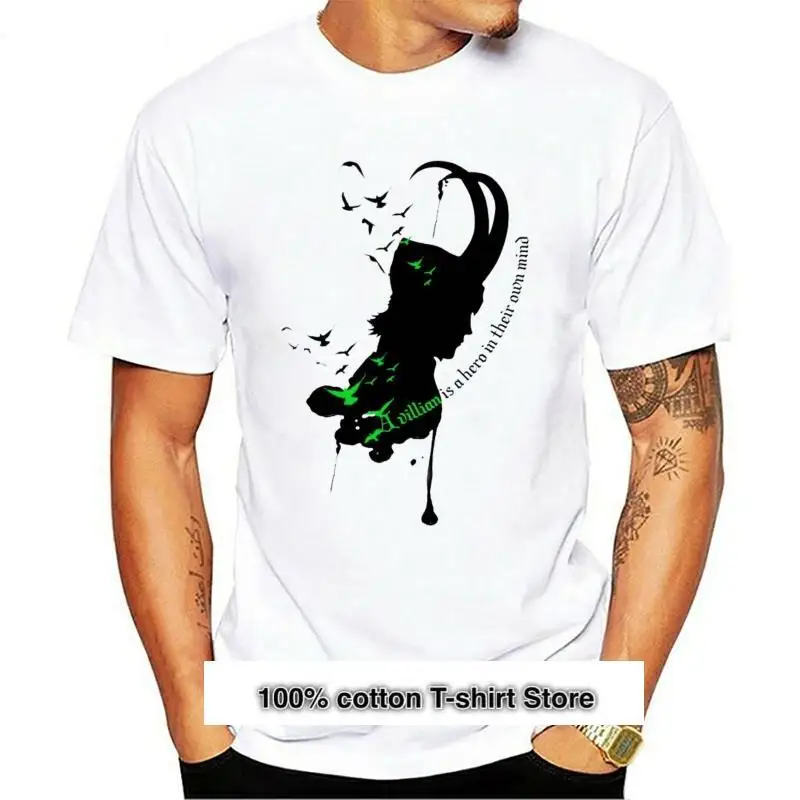 Camiseta de "A Villian Is A Hero Loki" para hombre, ropa de calle, camiseta de Anime japonés, Top de diseño de moda informal
Camiseta de "A Villian Is A Hero Loki" para hombre, ropa de calle, camiseta de Anime japonés, Top de diseño de moda informal