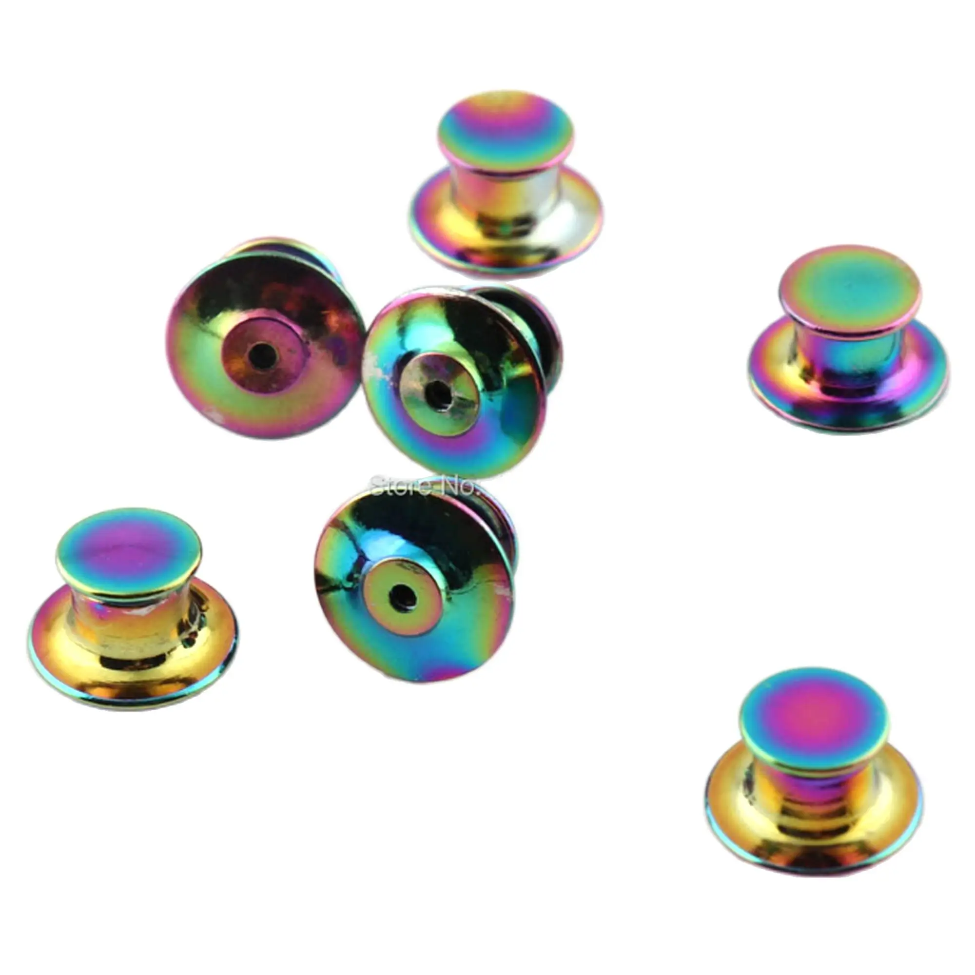 20pcs/Lot Rainbow Color Pin Keepers Pin Brooch Pin Back Locking Secure Locking Badge for DIY Jewelry
20pcs/Lot Rainbow Color Pin Keepers Pin Brooch Pin Back Locking Secure Locking Badge for DIY Jewelry