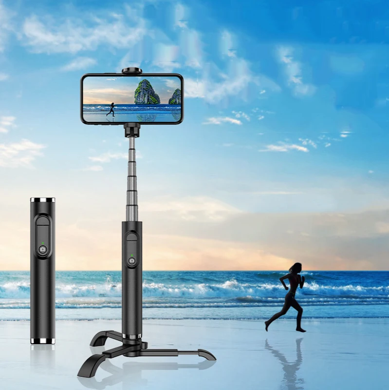 Mobile Bluetooth Selfie Stand Rotating Tripod Mini Black Live Aluminum Alloy Selfie Bracket
Mobile Bluetooth Selfie Stand Rotating Tripod Mini Black Live Aluminum Alloy Selfie Bracket