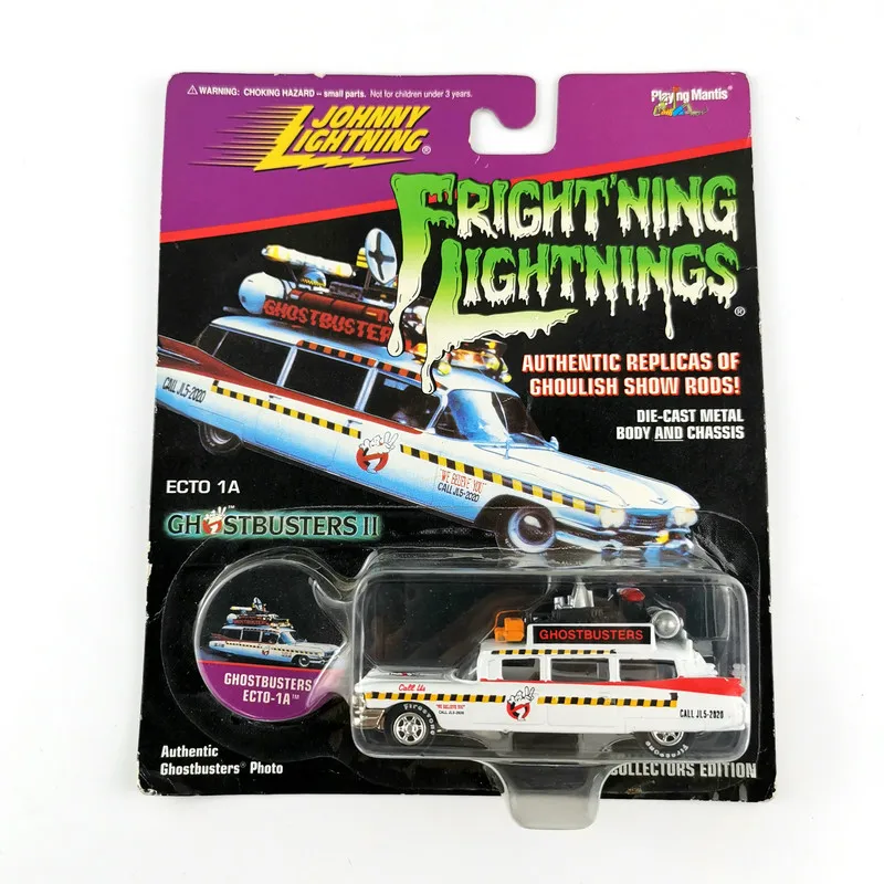 Johnny Lightning Cars 1/64 GHOSTBUSTERS ECTO-1A Collectors Edition Metal Diecast Model Car
Johnny Lightning Cars 1/64 GHOSTBUSTERS ECTO-1A Collectors Edition Metal Diecast Model Car
