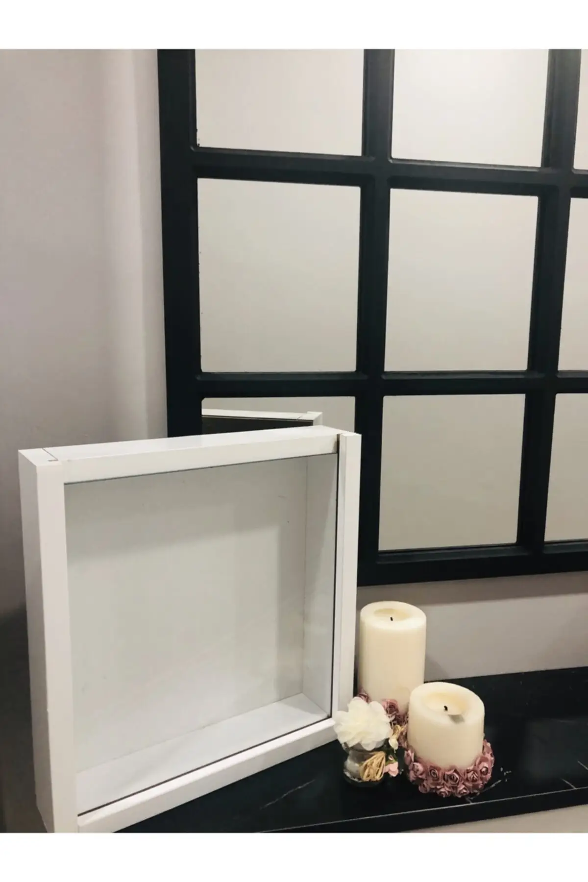 White Glass Home Decor Frame
White Glass Home Decor Frame