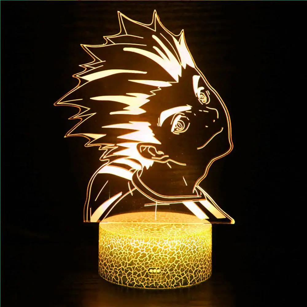 3d night light anime Haikyuu Bokuto lamp bedroom desktop children's birthday gift comic gadget Kotaro Bokuto table lamp Haikyuu
3d night light anime Haikyuu Bokuto lamp bedroom desktop children's birthday gift comic gadget Kotaro Bokuto table lamp Haikyuu