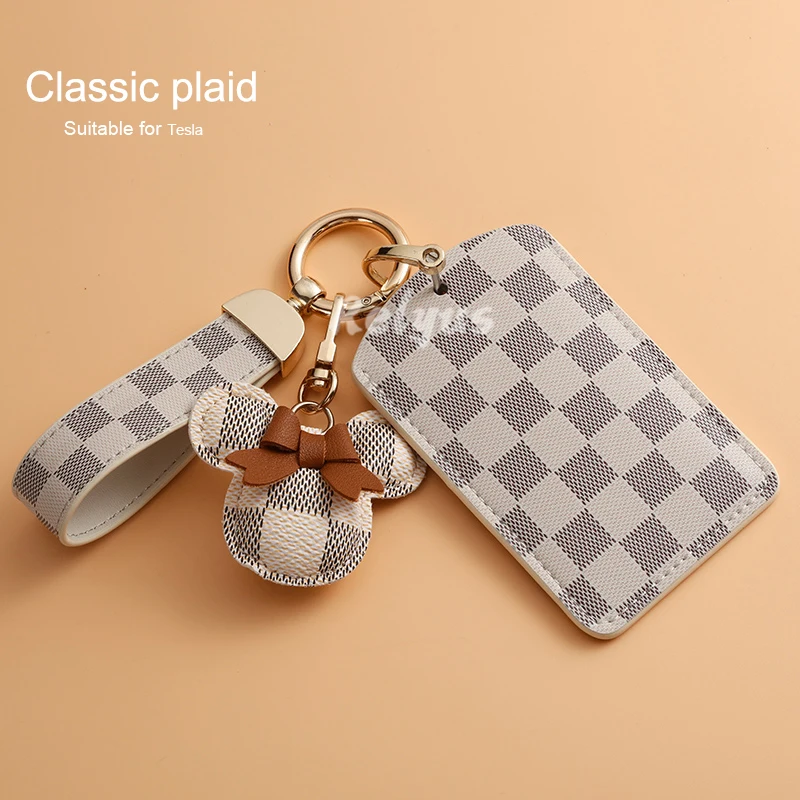 Leather Car Key Cover Protection For Tesla Model Y Model 3 Car Key Bag Holder Auto Keychain Accessories
Leather Car Key Cover Protection For Tesla Model Y Model 3 Car Key Bag Holder Auto Keychain Accessories