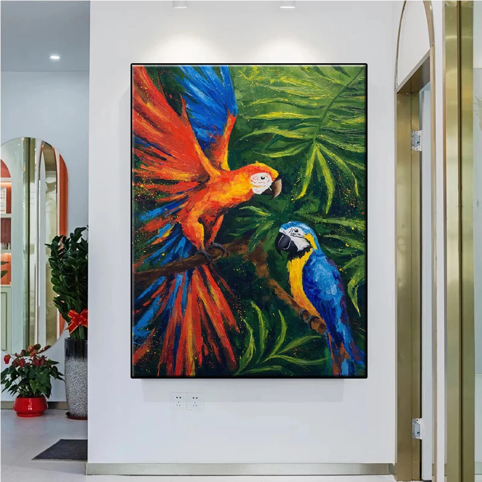 DIY 5D painted Parrots Animal Diamond Embroidery Mosaic Diamond Painting Full Round Drill Cross Stitch living Home Decoration
DIY 5D painted Parrots Animal Diamond Embroidery Mosaic Diamond Painting Full Round Drill Cross Stitch living Home Decoration