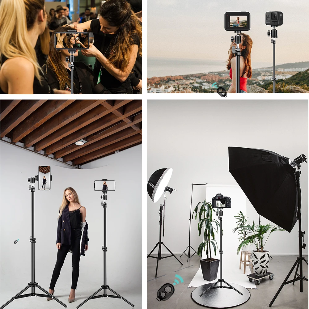 Vamson Tripod for Phone & Camera,Tripod Sets for pictures and video recording is very suitable for live broadcast VLS02B
Vamson Tripod for Phone & Camera,Tripod Sets for pictures and video recording is very suitable for live broadcast VLS02B