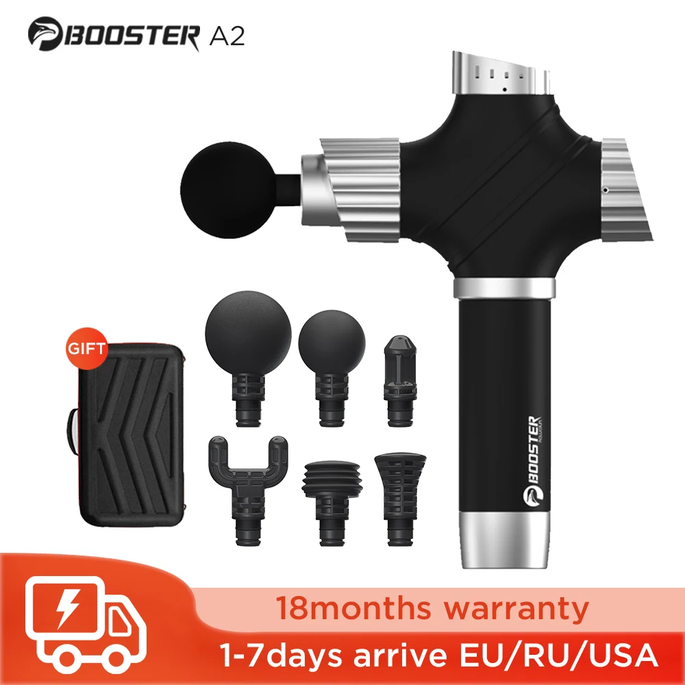 Booster A2 Deep Tissue Muscle Massage Gun Body Neck Massager Fascial Gun Shoulder Relaxation Pain Relief Slimming Shaping
Booster A2 Deep Tissue Muscle Massage Gun Body Neck Massager Fascial Gun Shoulder Relaxation Pain Relief Slimming Shaping