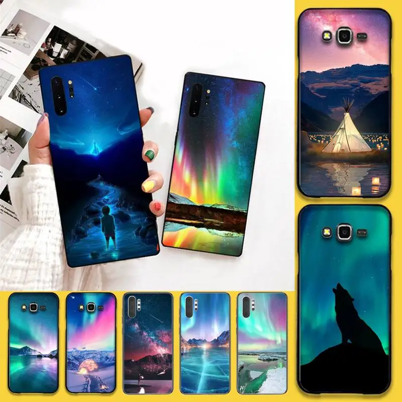 HPCHCJHM Northern lights cover TPU black Phone Case Cover Hull For Samsung Galaxy J7 J8 J6 Plus 2018 Prime Note 7 8 9 10 pro
HPCHCJHM Northern lights cover TPU black Phone Case Cover Hull For Samsung Galaxy J7 J8 J6 Plus 2018 Prime Note 7 8 9 10 pro