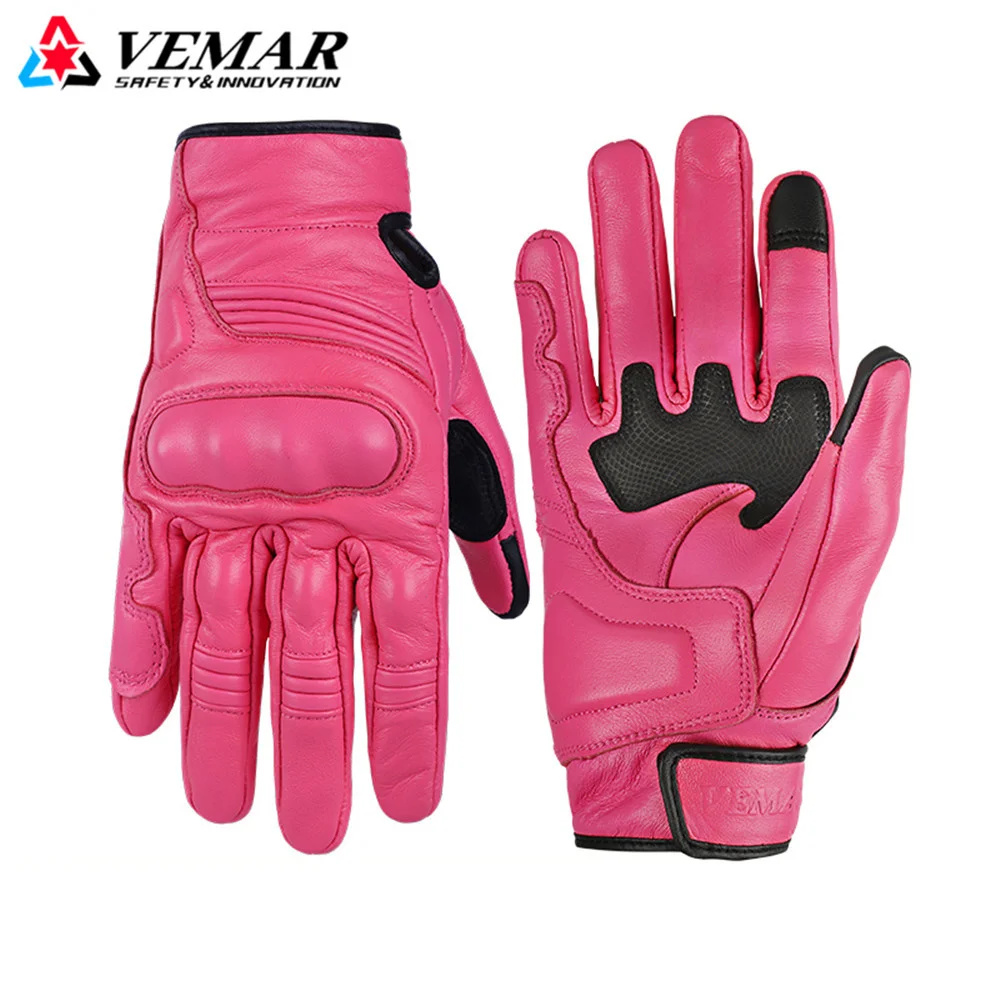VEMAR VE-301 Retro Cowhide Motorcycle Gloves Goatskin Full Finger Motor Sport Touch Screen Gloves Moto Luvas Brown Black
VEMAR VE-301 Retro Cowhide Motorcycle Gloves Goatskin Full Finger Motor Sport Touch Screen Gloves Moto Luvas Brown Black