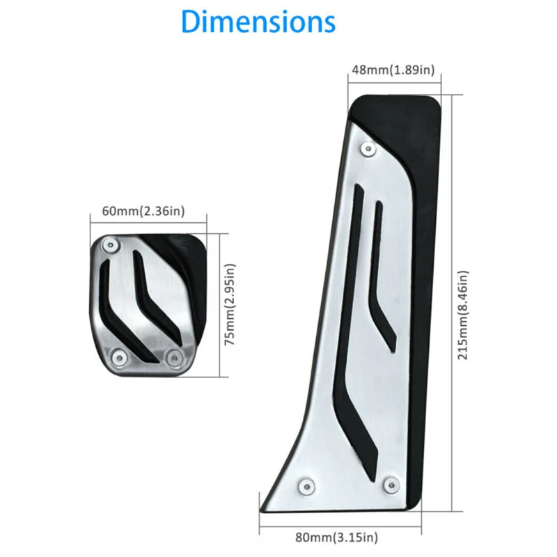 Gas Pedal Cover Kit Pad Accelerator Cover Accessories Parts Interior For BMW M2 F87 2016-2019
Gas Pedal Cover Kit Pad Accelerator Cover Accessories Parts Interior For BMW M2 F87 2016-2019