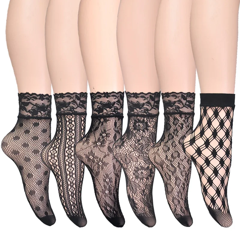 AWAYTR Women's Socks Thin Black Plaid Sexy Socks Cool and Comfortable Patterned Sox Hosiery For Ladies Female
AWAYTR Women's Socks Thin Black Plaid Sexy Socks Cool and Comfortable Patterned Sox Hosiery For Ladies Female