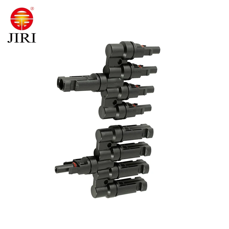 JIRI 10 Pairs Solar 4 in 1 T Branch Connector Cable Coupler Combiner Male and Female Solar PV Cable Connectors for PV System
JIRI 10 Pairs Solar 4 in 1 T Branch Connector Cable Coupler Combiner Male and Female Solar PV Cable Connectors for PV System