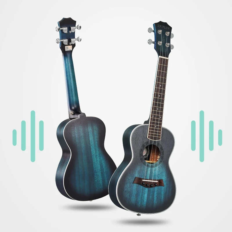 Andrew Ukulele Concert Ukulele 23 Inch 4 Strings Guitar Hawaiian Mahogany Blue Uke Stringed Instrument
Andrew Ukulele Concert Ukulele 23 Inch 4 Strings Guitar Hawaiian Mahogany Blue Uke Stringed Instrument