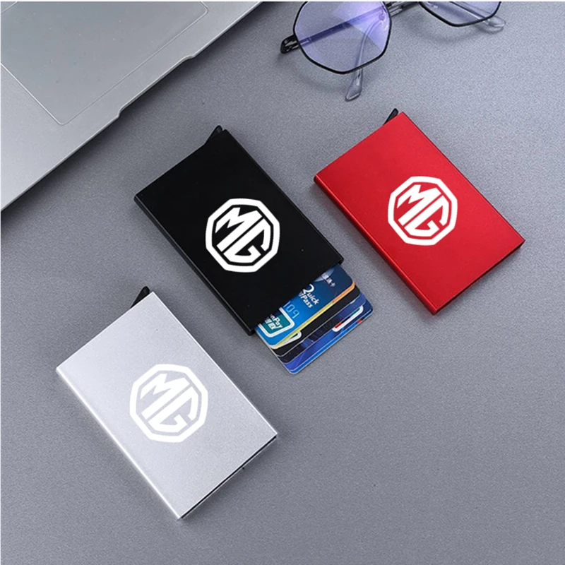 For MG ZS EV HS MG6 MG5 Accessory Credit Card Holder Men Anti-theft Slim Rfid Wallet Metal Case Porte Carte Women ID Cardholde
For MG ZS EV HS MG6 MG5 Accessory Credit Card Holder Men Anti-theft Slim Rfid Wallet Metal Case Porte Carte Women ID Cardholde