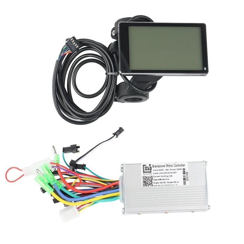 250W 350W Electric Bike Brushless Motor Controller With M5 LCD Display Electric Bicycle Scooter E-Bike Parts
250W 350W Electric Bike Brushless Motor Controller With M5 LCD Display Electric Bicycle Scooter E-Bike Parts