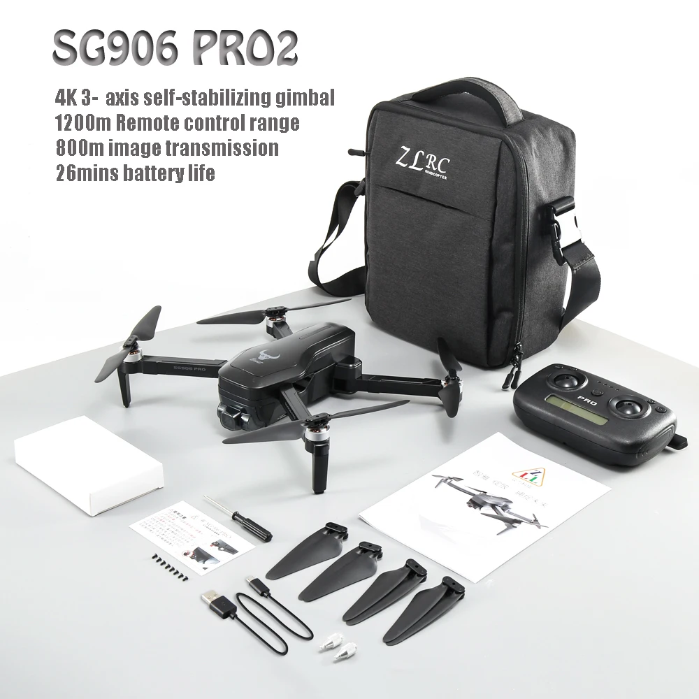 2020 NEW SG906 PRO2 drone 4k HD 5G camera Triaxial anti-shake Self-stabilizing gimbal Upgraded version drones distance 1.2km
2020 NEW SG906 PRO2 drone 4k HD 5G camera Triaxial anti-shake Self-stabilizing gimbal Upgraded version drones distance 1.2km
