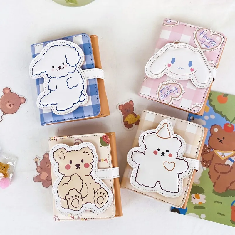 Japan and Korea Anime bear big ears dog Cosplay wallet cartoon female short pocket wallet button three fold PU card bag button
Japan and Korea Anime bear big ears dog Cosplay wallet cartoon female short pocket wallet button three fold PU card bag button