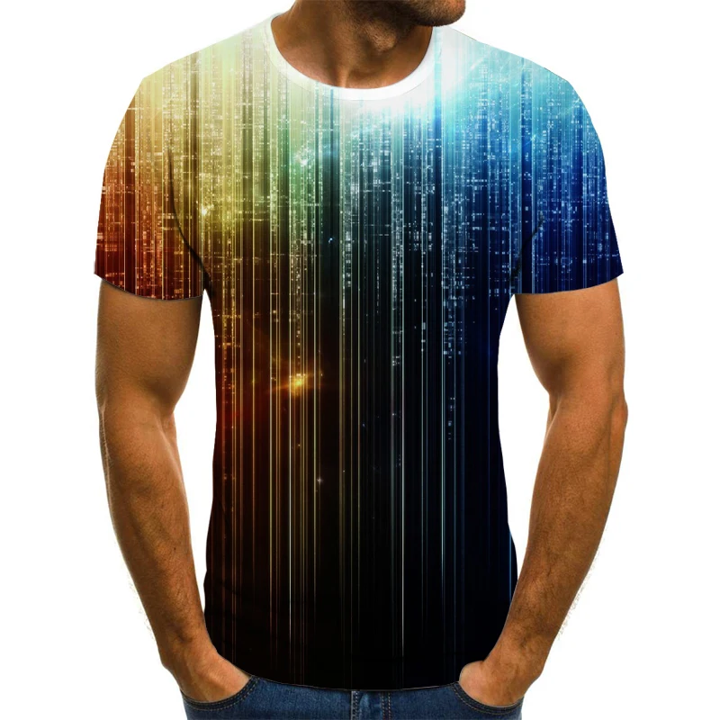 Trendy Summer Men's T-shirt Ladies 3D Sweatshirt 3D Printing Personality Short Sleeve Hip Hop O Neck Top
Trendy Summer Men's T-shirt Ladies 3D Sweatshirt 3D Printing Personality Short Sleeve Hip Hop O Neck Top