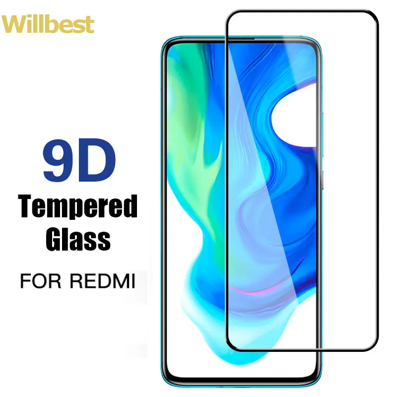 Закаленное стекло для Xiaomi Redmi Note 9 Pro Max Защитное экрана 10 8 8A 7 6 7A 6A 9S 8T 9A | Мобильные