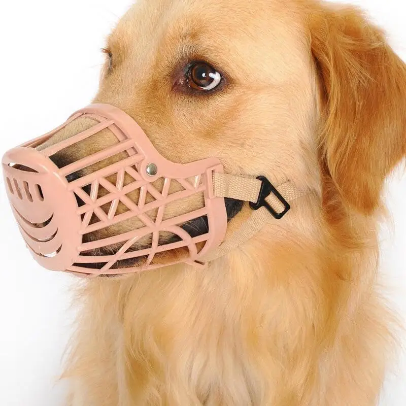 Pet Dogs Muzzle Adjusting Plastic Strong Pet 7 Sizes Muzzle Basket Design Mouth Mask for Large Dog Running Supplies Chien Dog
Pet Dogs Muzzle Adjusting Plastic Strong Pet 7 Sizes Muzzle Basket Design Mouth Mask for Large Dog Running Supplies Chien Dog