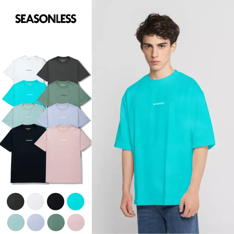 SEASONLESS Basic Oversized 100% Cotton T Shirt Men Crew Neck Hip Pop 2021 New Causal Essential T-shirt Soft Streetwear Ins
SEASONLESS Basic Oversized 100% Cotton T Shirt Men Crew Neck Hip Pop 2021 New Causal Essential T-shirt Soft Streetwear Ins