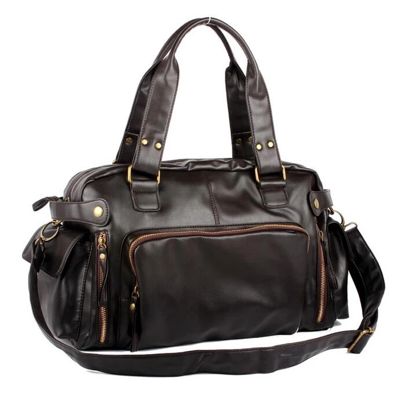 New Fashion Multifunction Mens PU Leather Travel Bags Brand Waterproof Vintage Men Messenger Bags High Quality Shoulder Bags
New Fashion Multifunction Mens PU Leather Travel Bags Brand Waterproof Vintage Men Messenger Bags High Quality Shoulder Bags