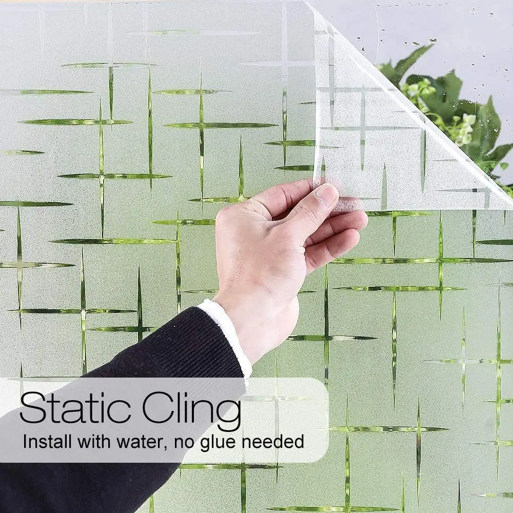 Frosted Privacy Window Film Vinyl Glass Self Adhesive Film Matte Static Cling Stained UV Protection Window Stickers for Home 
Frosted Privacy Window Film Vinyl Glass Self Adhesive Film Matte Static Cling Stained UV Protection Window Stickers for Home