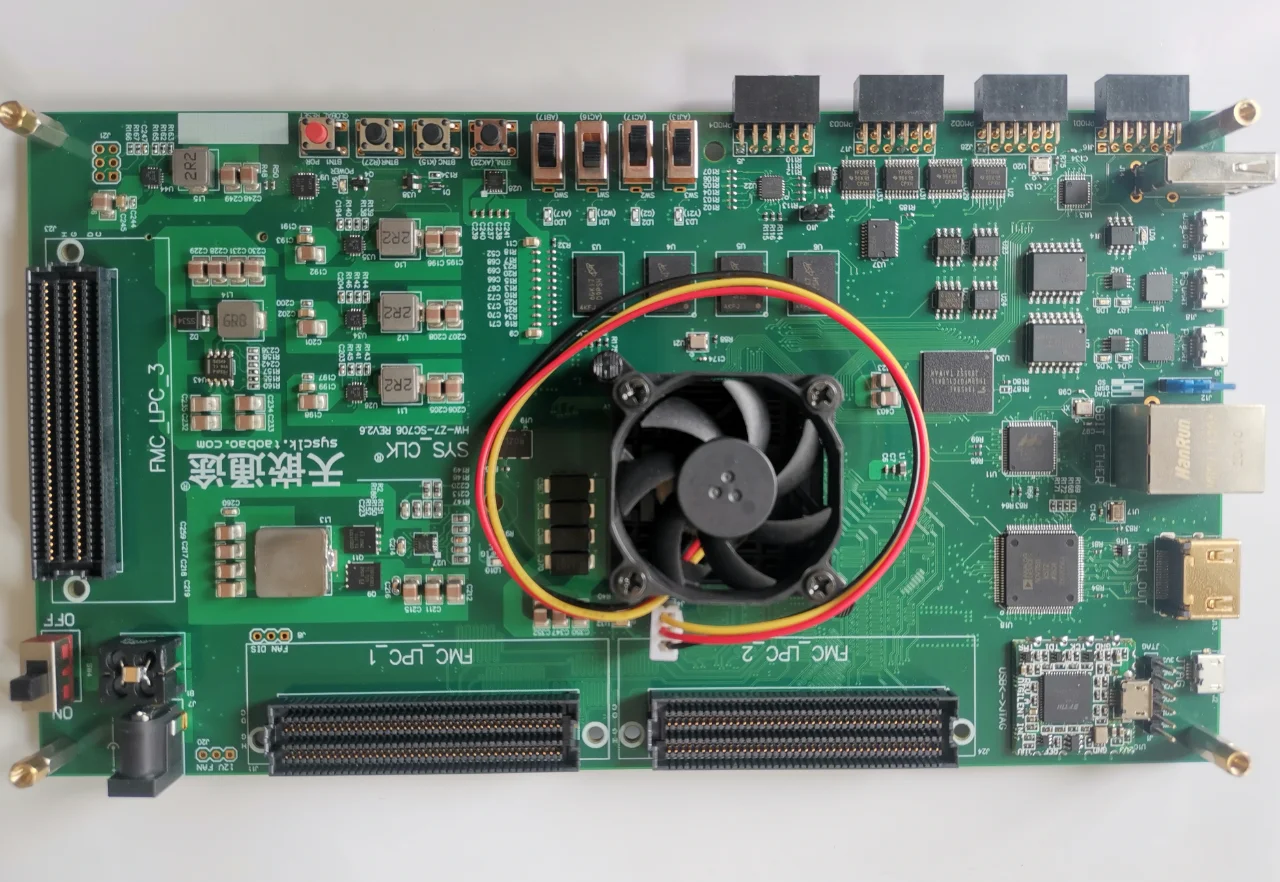 Плата разработки ZYNQ, совместимая с программным обеспечением ZC706, платформа разработки радио OPENWIFI
Плата разработки ZYNQ, совместимая с программным обеспечением ZC706, платформа разработки радио OPENWIFI
