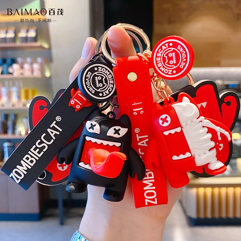 Trend Devil Keychain Cool Tide Cute Cartoon Doll Bag Backpack Car Key Couple's Accessories Pendant Charm Keyring Jewelry Gift
Trend Devil Keychain Cool Tide Cute Cartoon Doll Bag Backpack Car Key Couple's Accessories Pendant Charm Keyring Jewelry Gift