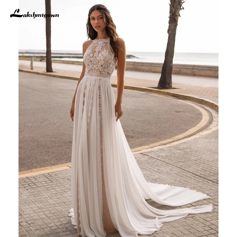 Lakshmigown Bohemian Wedding Dress 2021 Vintage Sleeveless Backless Sweep Train Gorgeous Floor Length Robe De Mariee Low Back
Lakshmigown Bohemian Wedding Dress 2021 Vintage Sleeveless Backless Sweep Train Gorgeous Floor Length Robe De Mariee Low Back