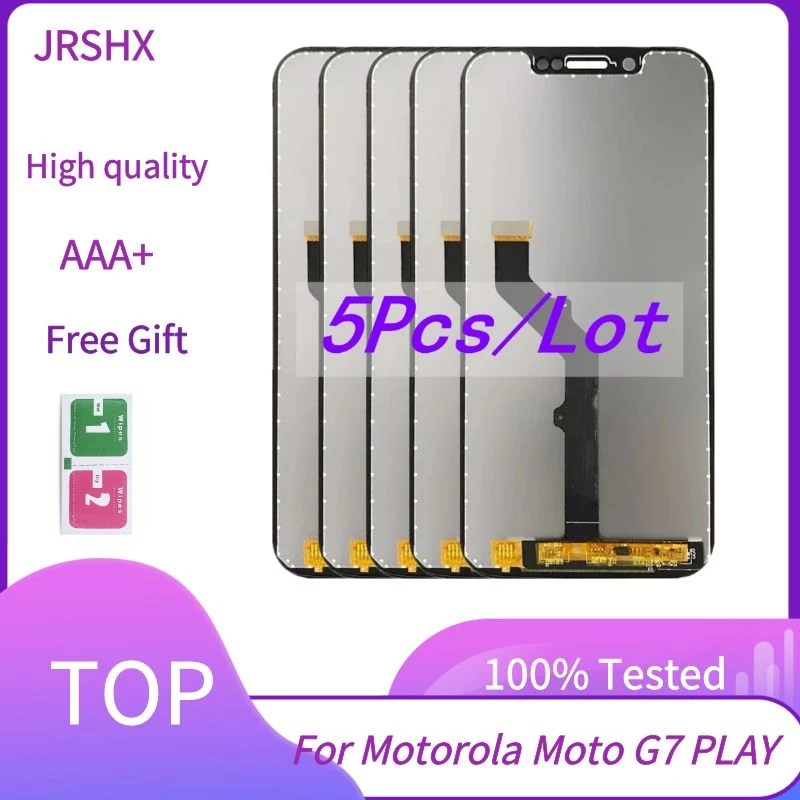 5 шт., сенсорный ЖК-дисплей для Motorola Moto G7 PLAY xtчила G7 POWER XT1955 G7 PLUS
5 шт., сенсорный ЖК-дисплей для Motorola Moto G7 PLAY xtчила G7 POWER XT1955 G7 PLUS