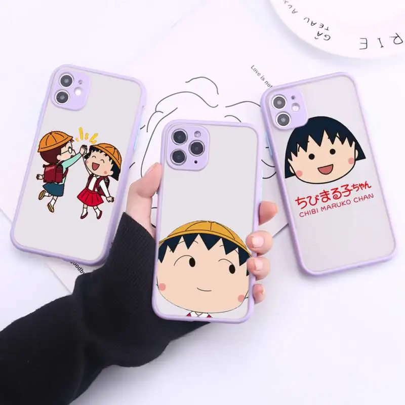 Cute Cartoon Chibi Maruko Phone Case Transparent Matte For IPhone 7 8 11 12 S Mini Pro X XS XR MAX Plus Cover Shell
Cute Cartoon Chibi Maruko Phone Case Transparent Matte For IPhone 7 8 11 12 S Mini Pro X XS XR MAX Plus Cover Shell