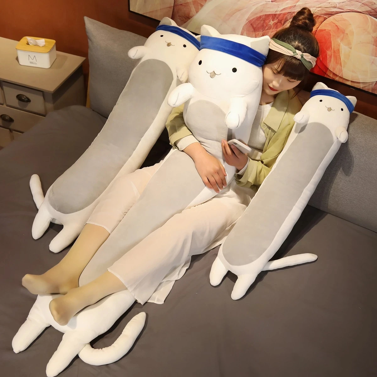 90/120cm Japanese Food Ramen Cat Plush Toys Long Body Kawaii Cats Pillow Stuffed Soft Anime Dolls for Kids Girls Birthday Gifts
90/120cm Japanese Food Ramen Cat Plush Toys Long Body Kawaii Cats Pillow Stuffed Soft Anime Dolls for Kids Girls Birthday Gifts