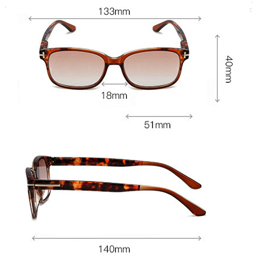 CLARA VIDA 2piece!!! Fashion Gradient Tea Piece Gray Rectangule for Men and Women Reading Glasses +1.0+1.5 +2.0 To +4.0 
CLARA VIDA 2piece!!! Fashion Gradient Tea Piece Gray Rectangule for Men and Women Reading Glasses +1.0+1.5 +2.0 To +4.0