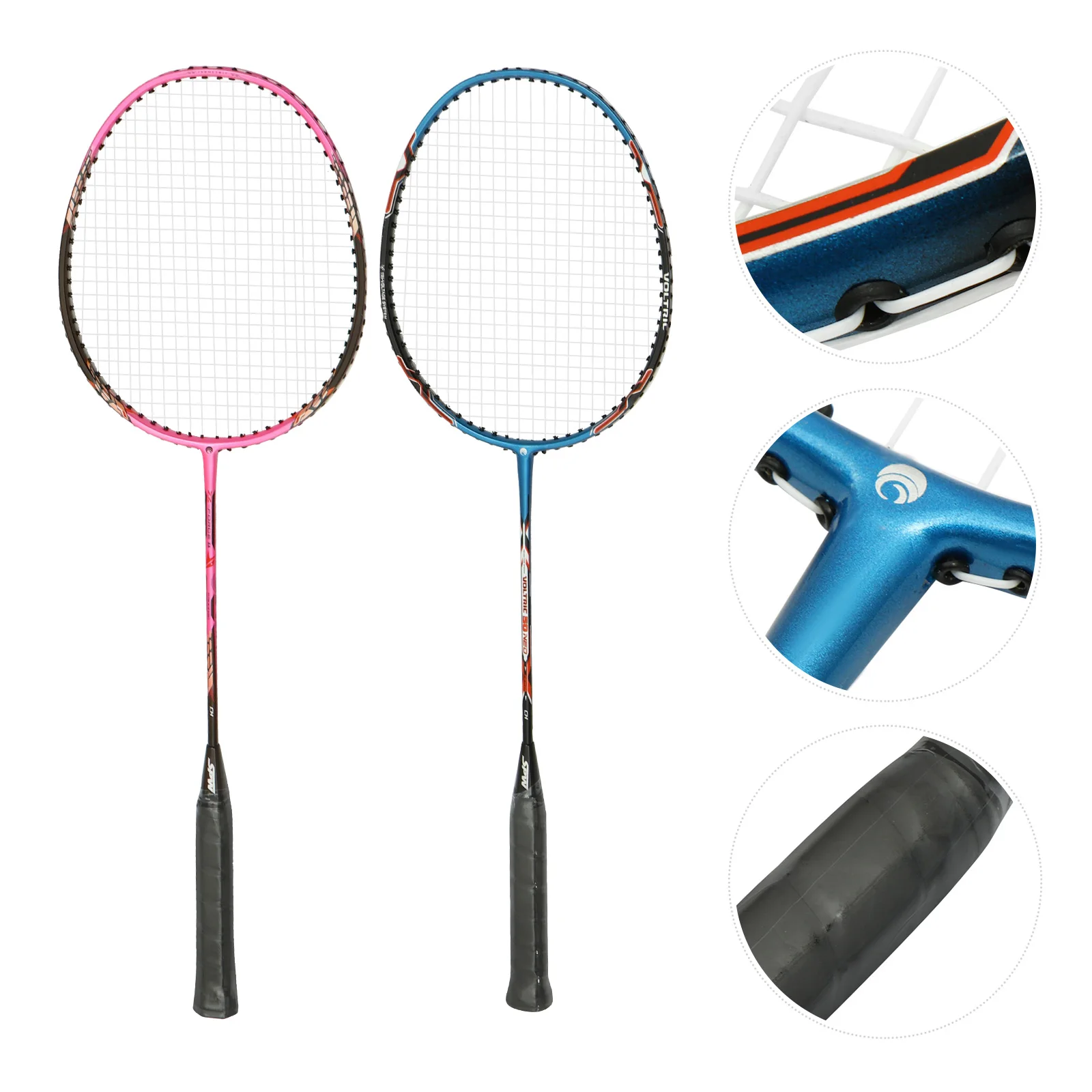 1 Set Adults Badminton Rackets With Balls Durable Racket Suit Outdoor Sports Toy
1 Set Adults Badminton Rackets With Balls Durable Racket Suit Outdoor Sports Toy