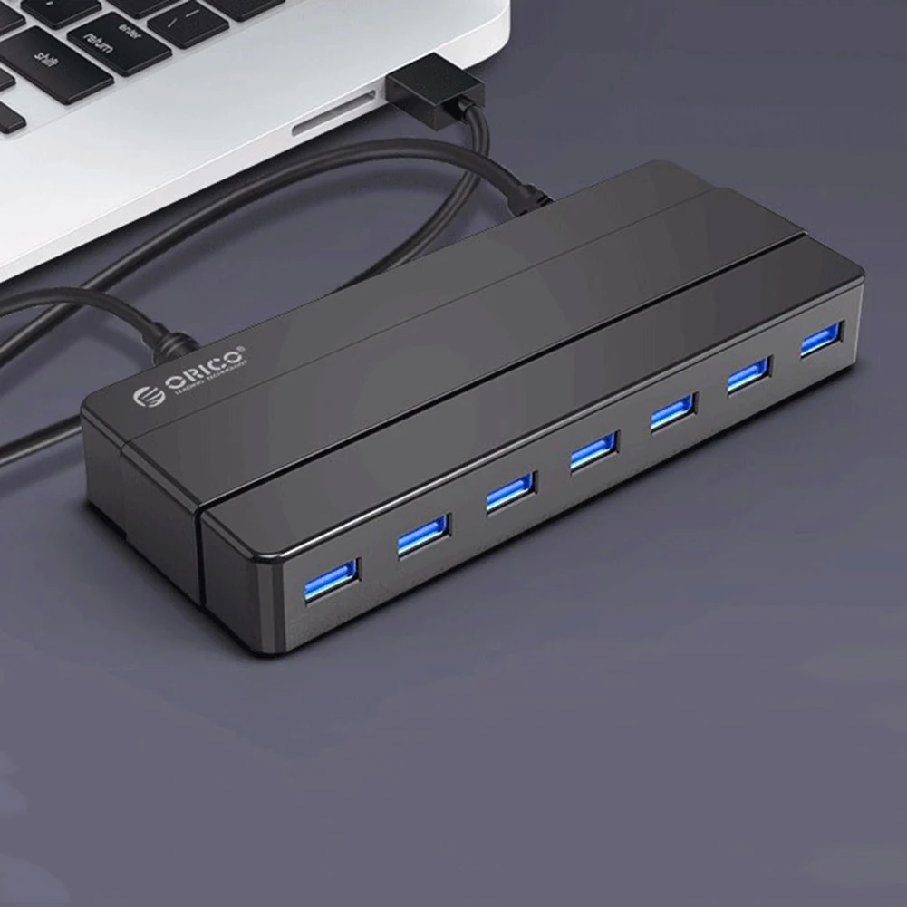5Gbps 1 to 7 USB3.0 HUB PC Multi Splitter USB Expander Plug Play Computer Accessories with 12V Power Adapter
5Gbps 1 to 7 USB3.0 HUB PC Multi Splitter USB Expander Plug Play Computer Accessories with 12V Power Adapter