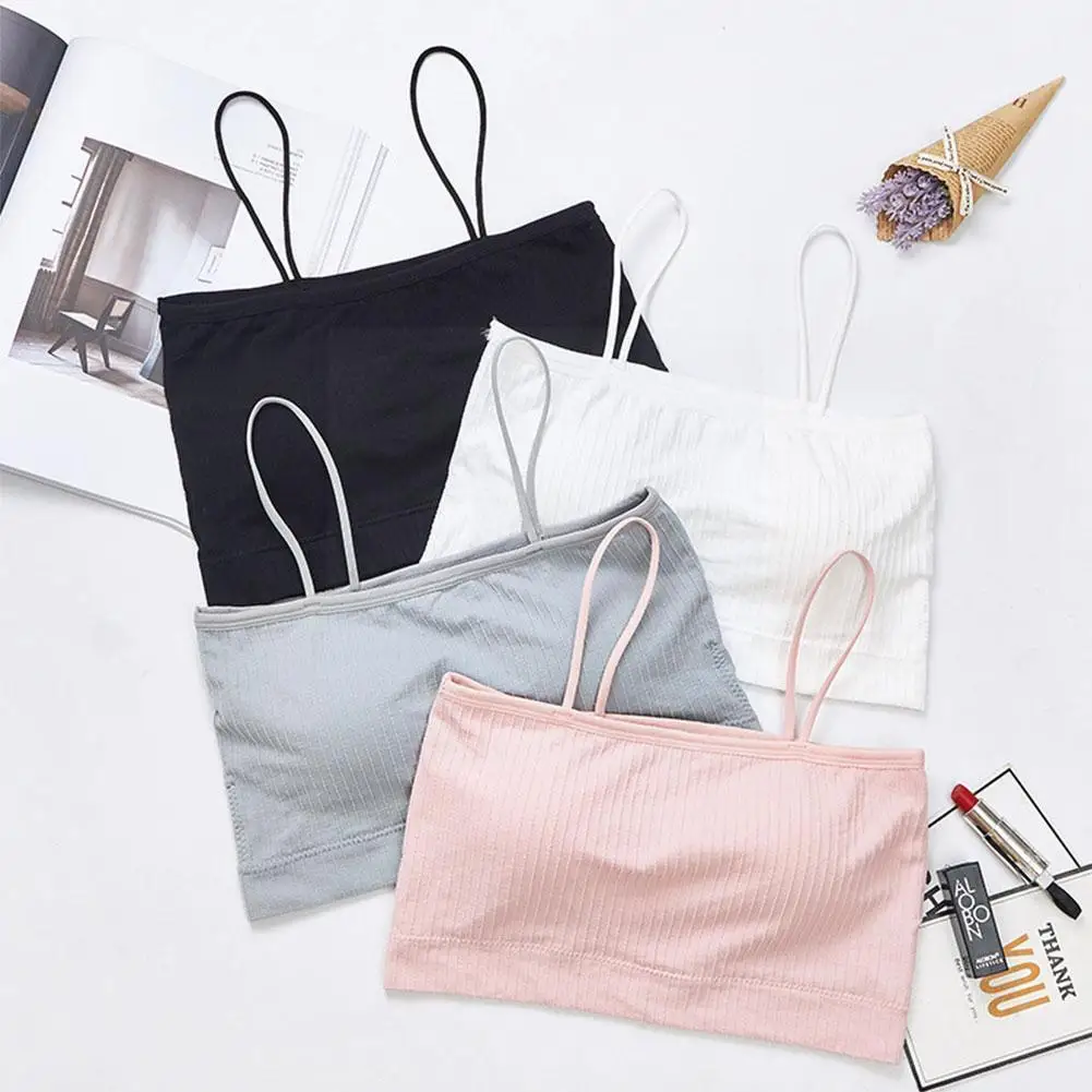 2021 New Women Seamless Bralette Top Wire Free Chest Female Intimates Backless Wrap Tube Up Push Top Underwear L3a5
2021 New Women Seamless Bralette Top Wire Free Chest Female Intimates Backless Wrap Tube Up Push Top Underwear L3a5