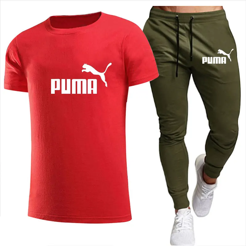 2021 summer fashion casual brand men's suit tracksuit tracksuit PUMA men's tracksuit short-sleeved T-shirt 2 pieces set
2021 summer fashion casual brand men's suit tracksuit tracksuit PUMA men's tracksuit short-sleeved T-shirt 2 pieces set