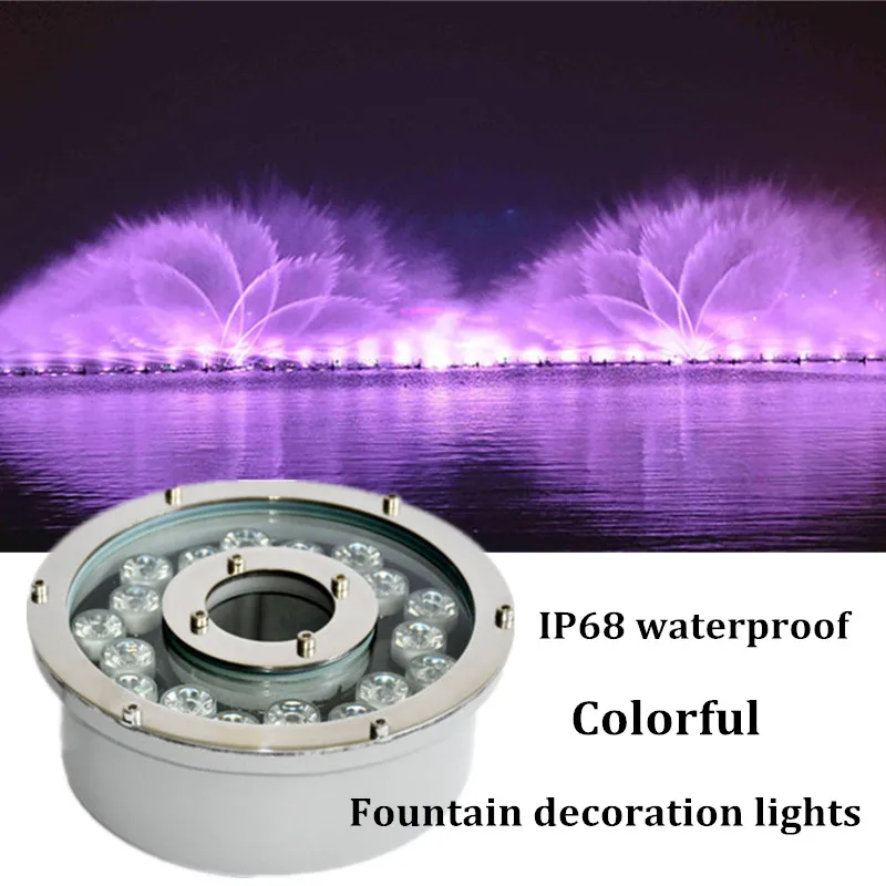Led Fountain Light 12v 24v Low Voltage Underwater Spotlight IP68 Stainless Steel Colorful Pond Lights Water Fountain Fish Tank
Led Fountain Light 12v 24v Low Voltage Underwater Spotlight IP68 Stainless Steel Colorful Pond Lights Water Fountain Fish Tank