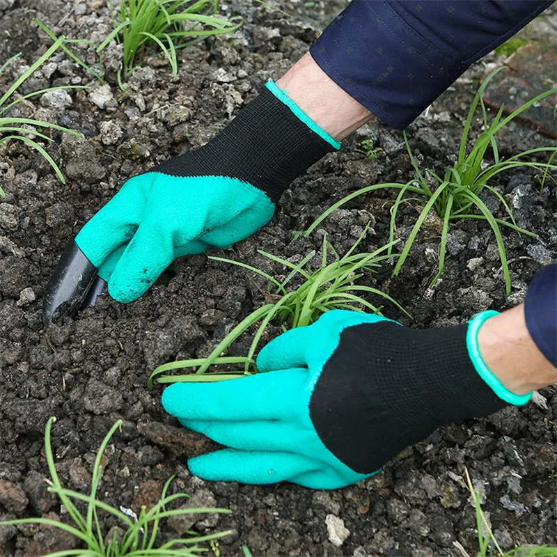 Garden Gloves With Claws ABS Plastic Garden Rubber Gloves Gardening Digging Planting Durable Waterproof Work Glove Outdoor
Garden Gloves With Claws ABS Plastic Garden Rubber Gloves Gardening Digging Planting Durable Waterproof Work Glove Outdoor