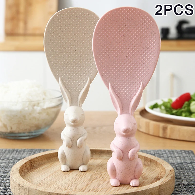 2PCS Wheat Straw Rabbit Spoon Can Stand Up Rabbit Rice Shovel Rice Cooker Rice Spoon Creative Non-stick Rice Cartoon Rice Spoon
2PCS Wheat Straw Rabbit Spoon Can Stand Up Rabbit Rice Shovel Rice Cooker Rice Spoon Creative Non-stick Rice Cartoon Rice Spoon